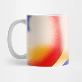 Abstract Ephemeral Shapes Colorful Art Mug